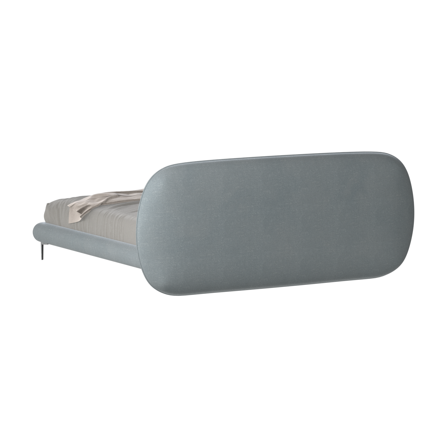 Bolzano Upholstered Bed with Curved Headboard