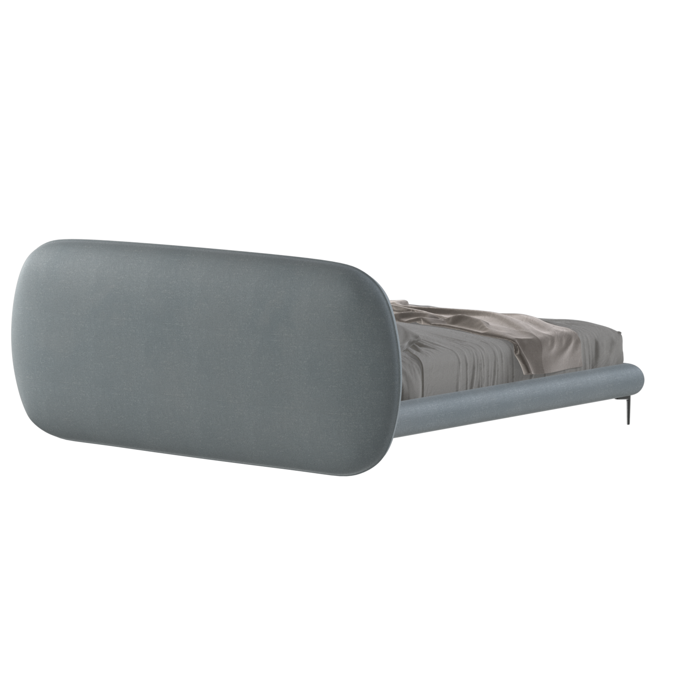 Bolzano Upholstered Bed with Curved Headboard