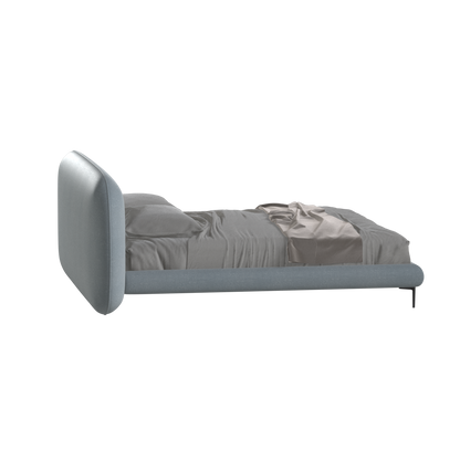 Bolzano Upholstered Bed with Curved Headboard