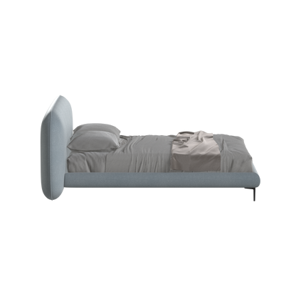 Bolzano Upholstered Bed with Curved Headboard