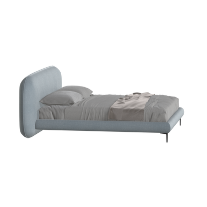 Bolzano Upholstered Bed with Curved Headboard