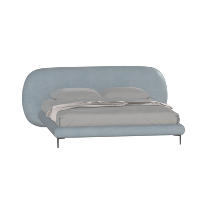 Bolzano Upholstered Bed with Curved Headboard