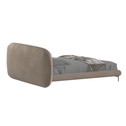 Bolzano Upholstered Bed with Curved Headboard