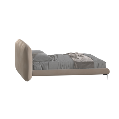 Bolzano Upholstered Bed with Curved Headboard