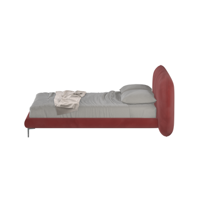 Bolzano Upholstered Bed with Curved Headboard