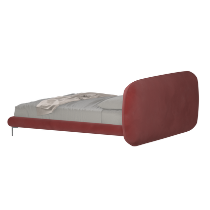 Bolzano Upholstered Bed with Curved Headboard