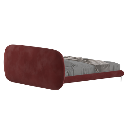 Bolzano Upholstered Bed with Curved Headboard