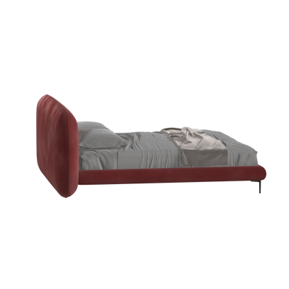 Bolzano Upholstered Bed with Curved Headboard