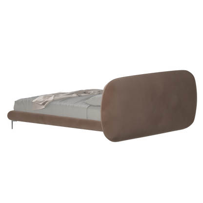 Bolzano Upholstered Bed with Curved Headboard