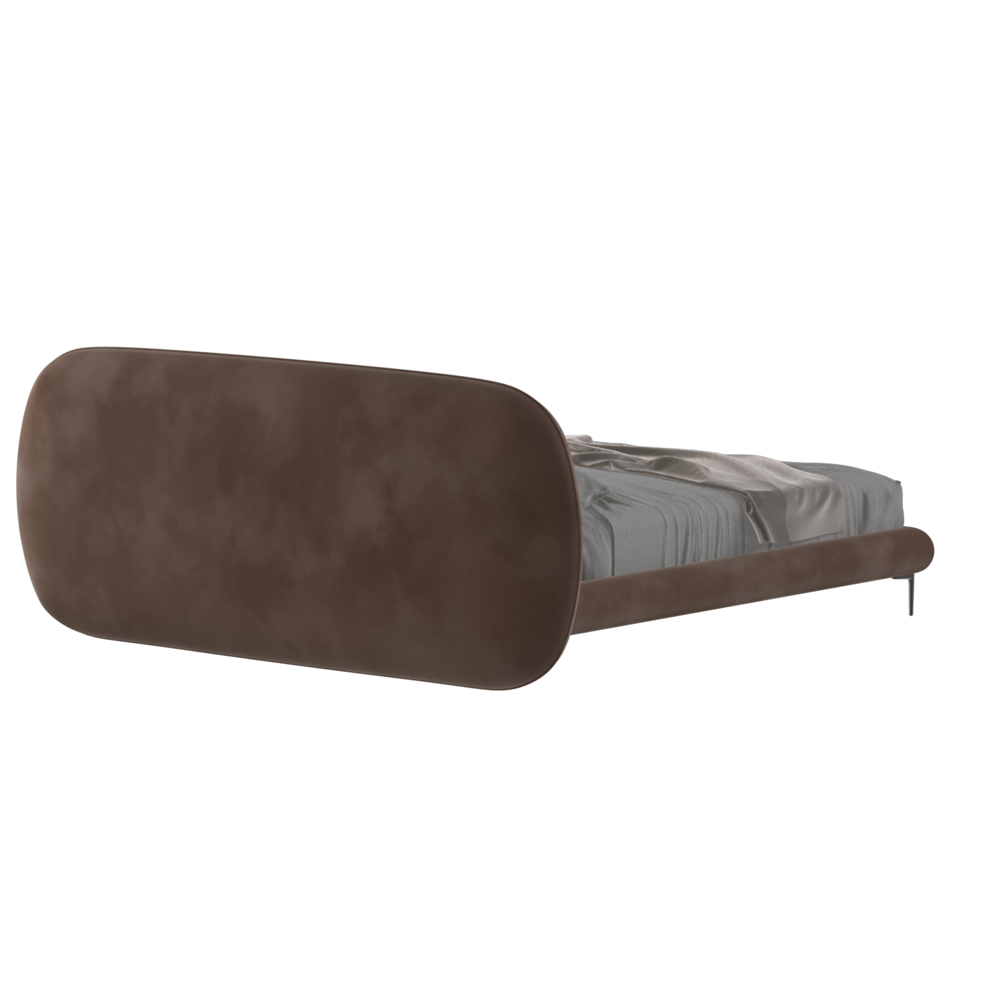 Bolzano Upholstered Bed with Curved Headboard