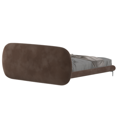 Bolzano Upholstered Bed with Curved Headboard