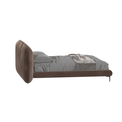 Bolzano Upholstered Bed with Curved Headboard
