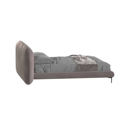 Bolzano Upholstered Bed with Curved Headboard
