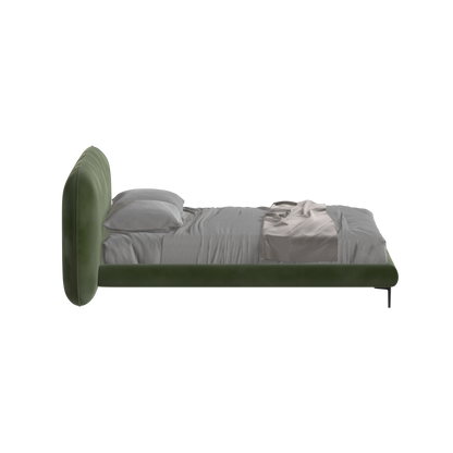 Bolzano Upholstered Bed with Curved Headboard