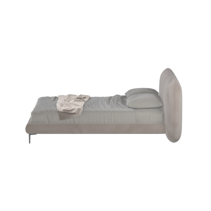Bolzano Upholstered Bed with Curved Headboard