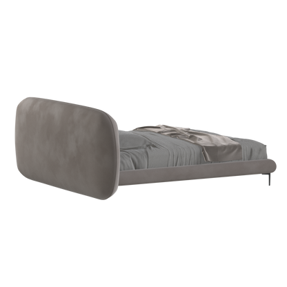 Bolzano Upholstered Bed with Curved Headboard