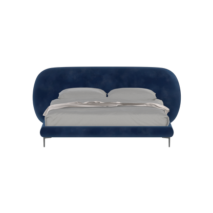Bolzano Upholstered Bed with Curved Headboard