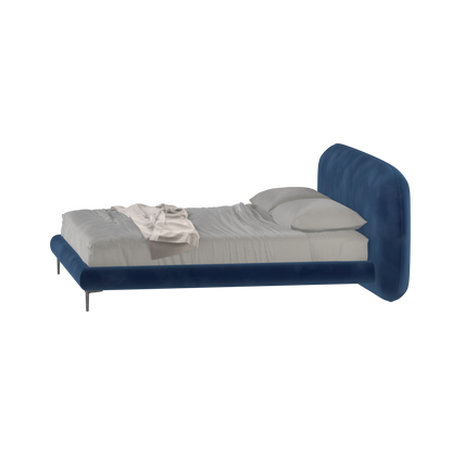 Bolzano Upholstered Bed with Curved Headboard
