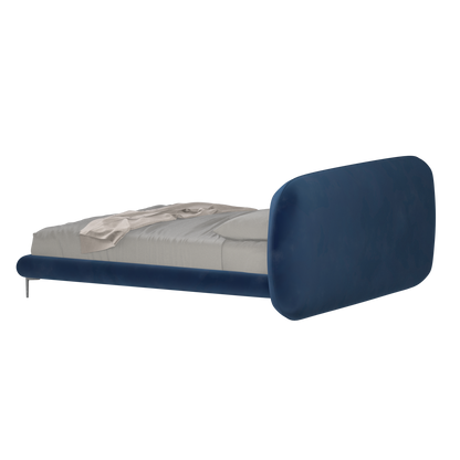 Bolzano Upholstered Bed with Curved Headboard