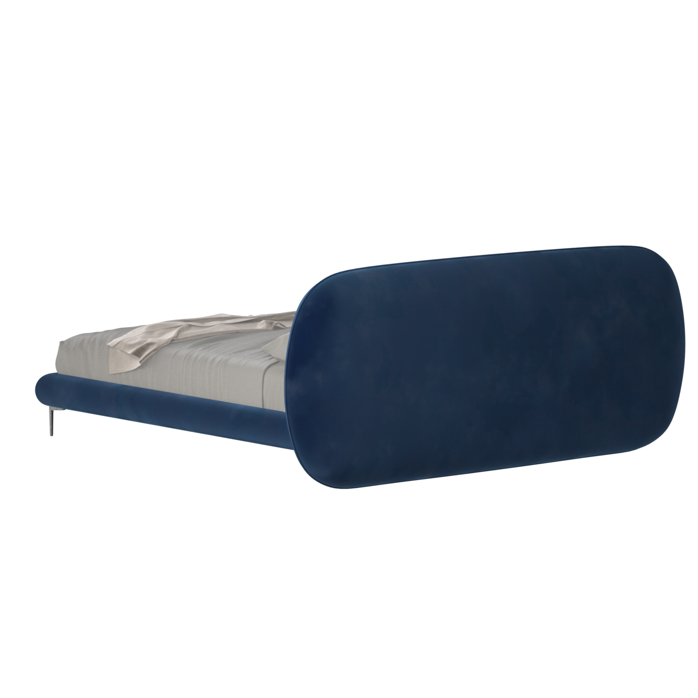 Bolzano Upholstered Bed with Curved Headboard