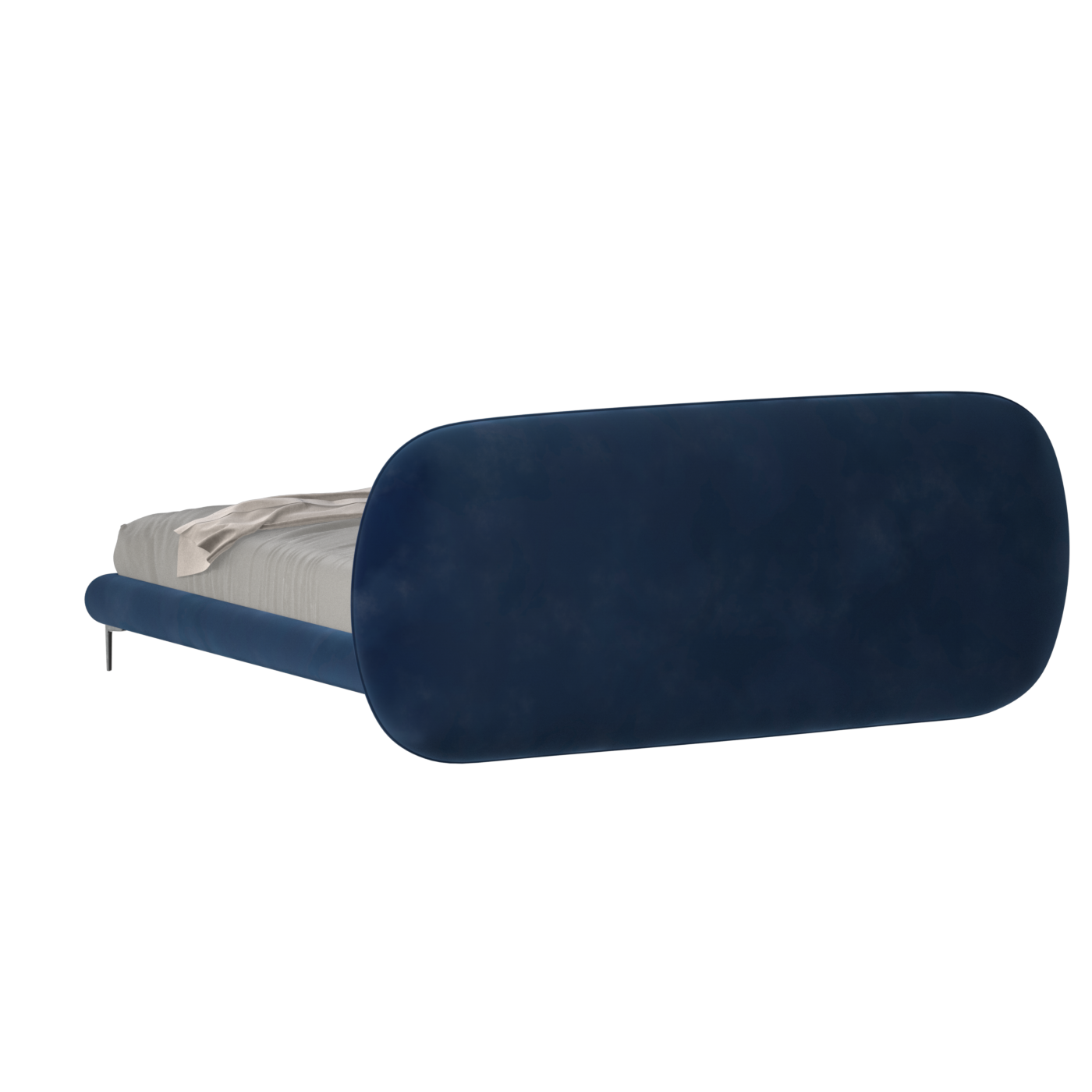 Bolzano Upholstered Bed with Curved Headboard