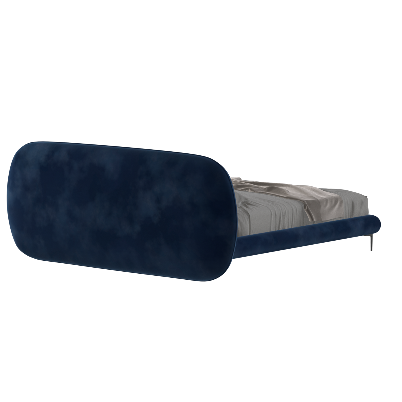 Bolzano Upholstered Bed with Curved Headboard
