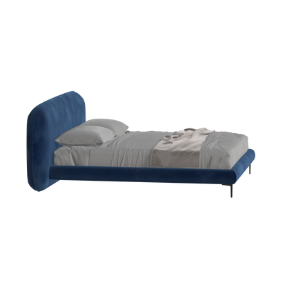 Bolzano Upholstered Bed with Curved Headboard