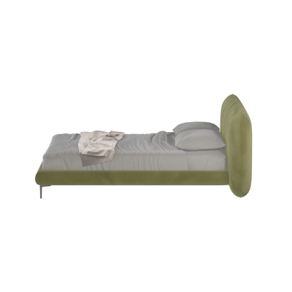 Bolzano Upholstered Bed with Curved Headboard