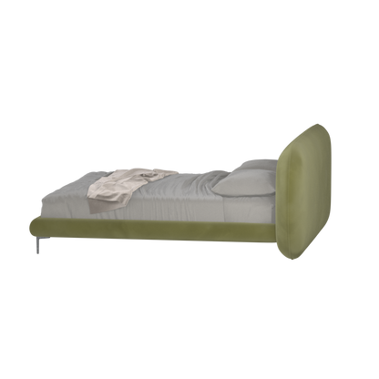 Bolzano Upholstered Bed with Curved Headboard