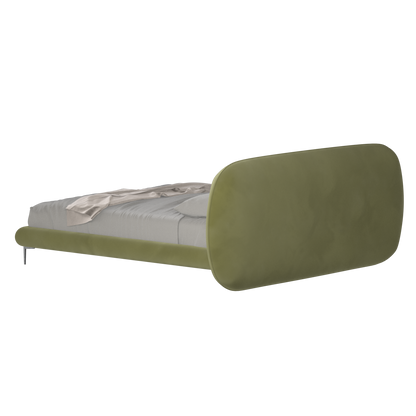 Bolzano Upholstered Bed with Curved Headboard