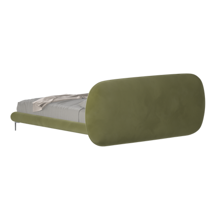 Bolzano Upholstered Bed with Curved Headboard