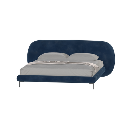 Bolzano Upholstered Bed with Curved Headboard