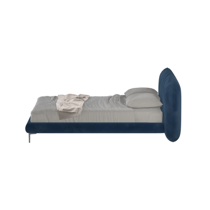 Bolzano Upholstered Bed with Curved Headboard