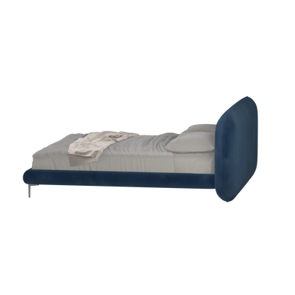 Bolzano Upholstered Bed with Curved Headboard