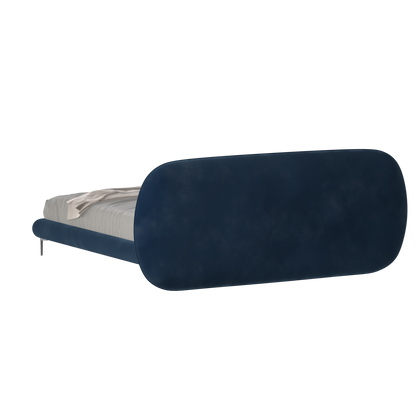 Bolzano Upholstered Bed with Curved Headboard