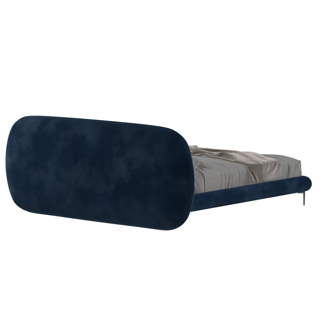 Bolzano Upholstered Bed with Curved Headboard