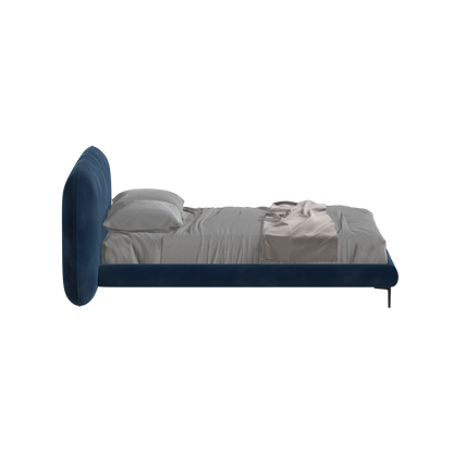 Bolzano Upholstered Bed with Curved Headboard