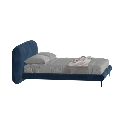 Bolzano Upholstered Bed with Curved Headboard
