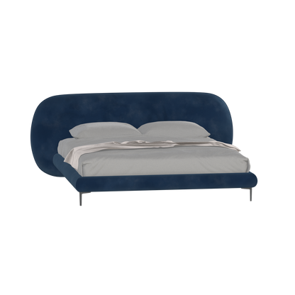 Bolzano Upholstered Bed with Curved Headboard