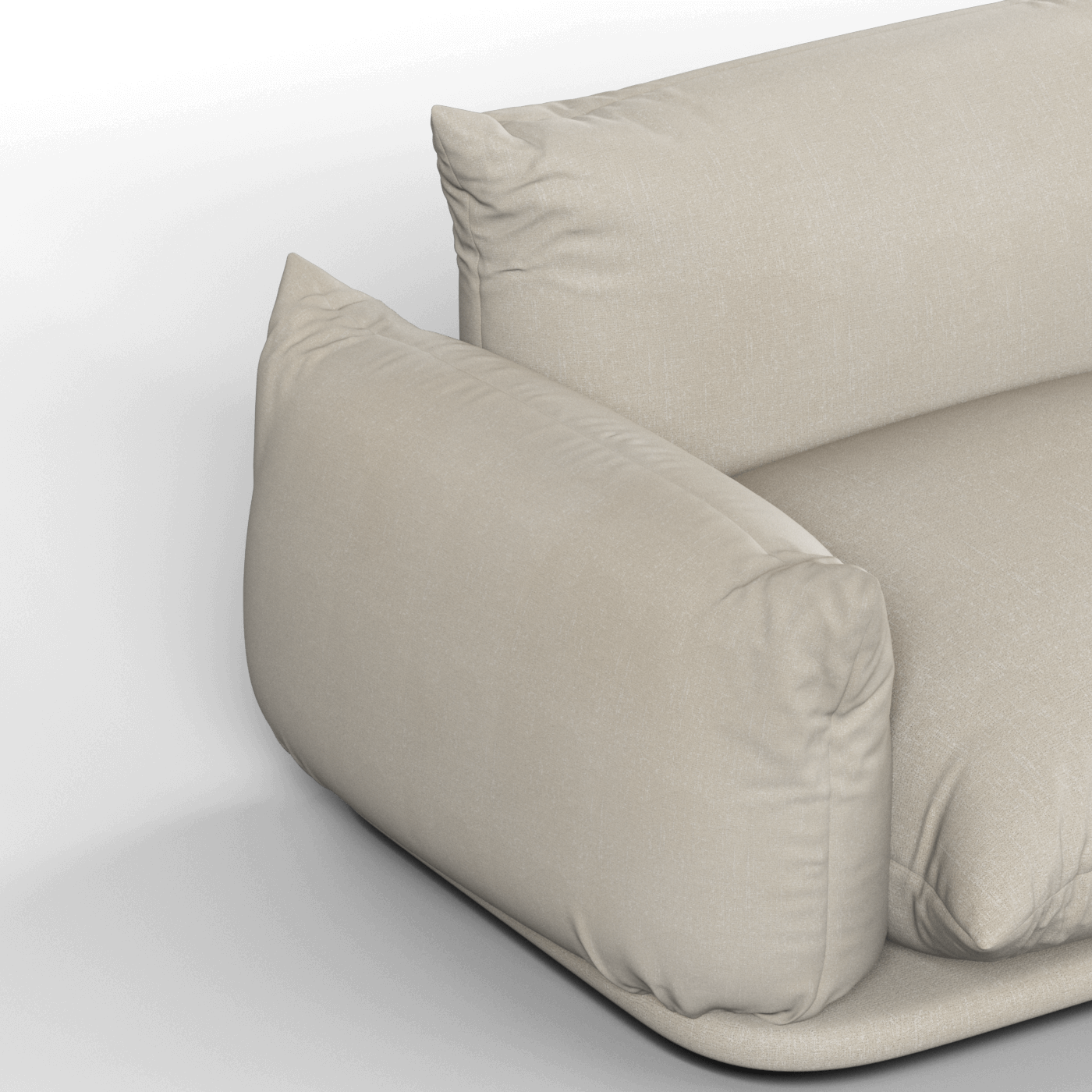 Camden Sofa in Structured Upholstery