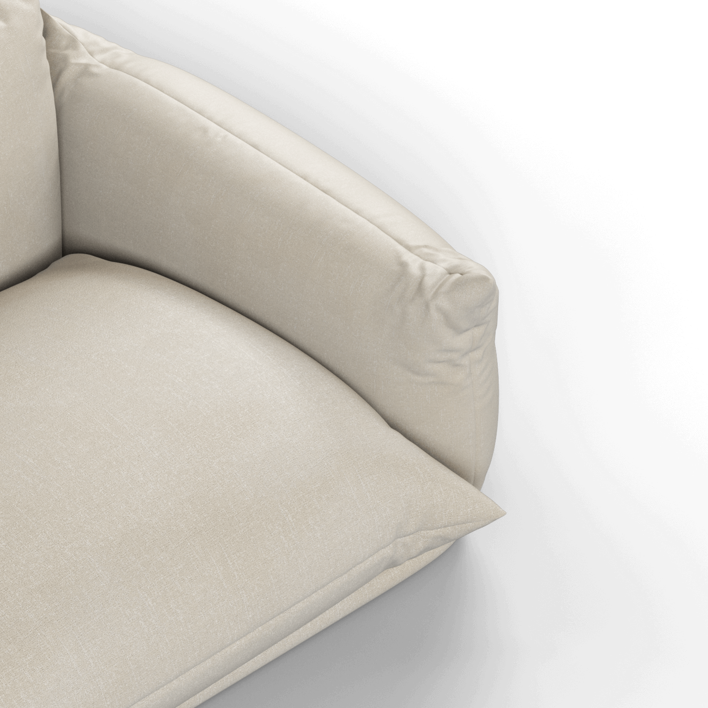 Camden Sofa in Structured Upholstery