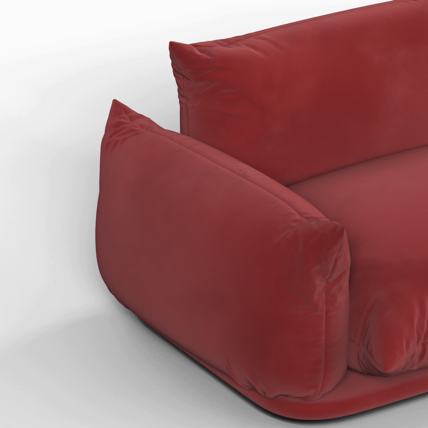 Camden Sofa in Structured Upholstery