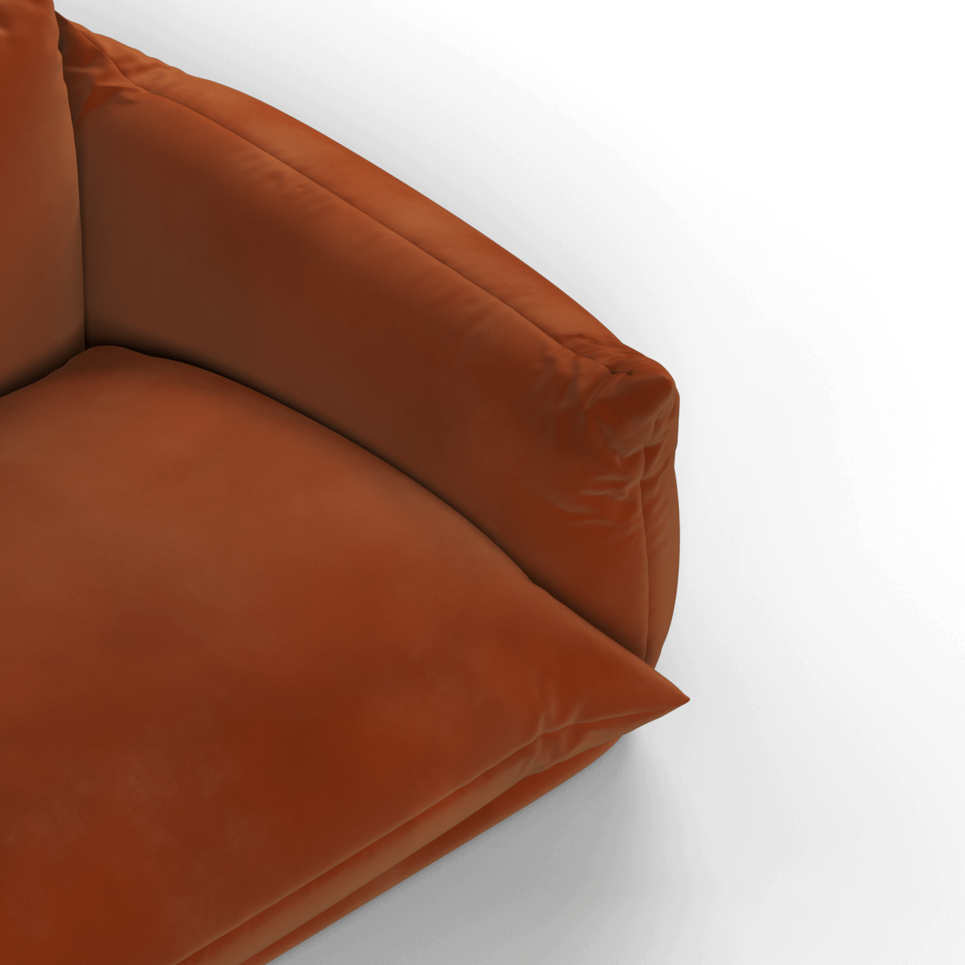 Camden Sofa in Structured Upholstery