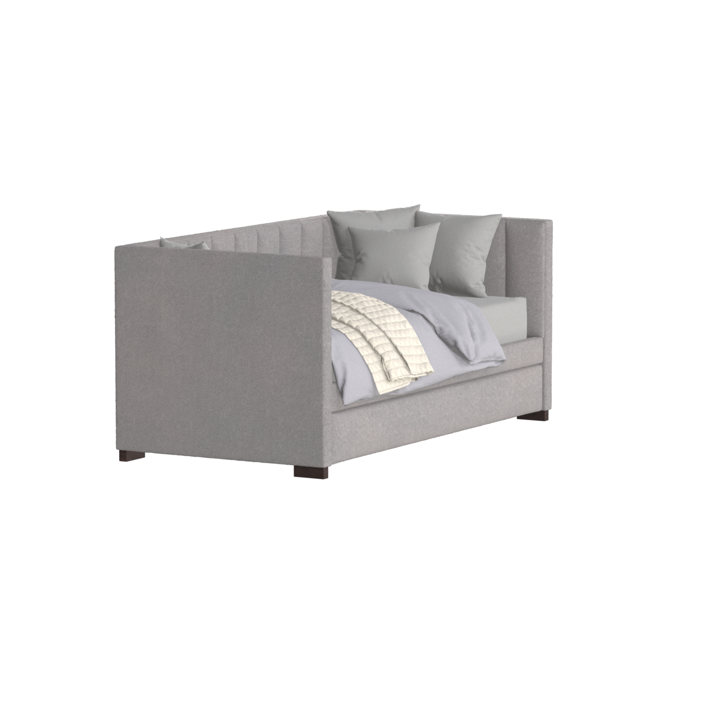 Capella Daybed with Sculpted Style and Built-In Versatility