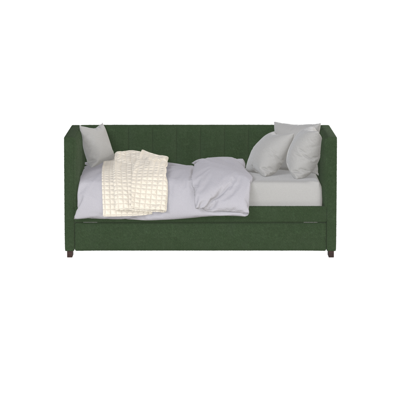 Capella Daybed with Sculpted Style and Built-In Versatility