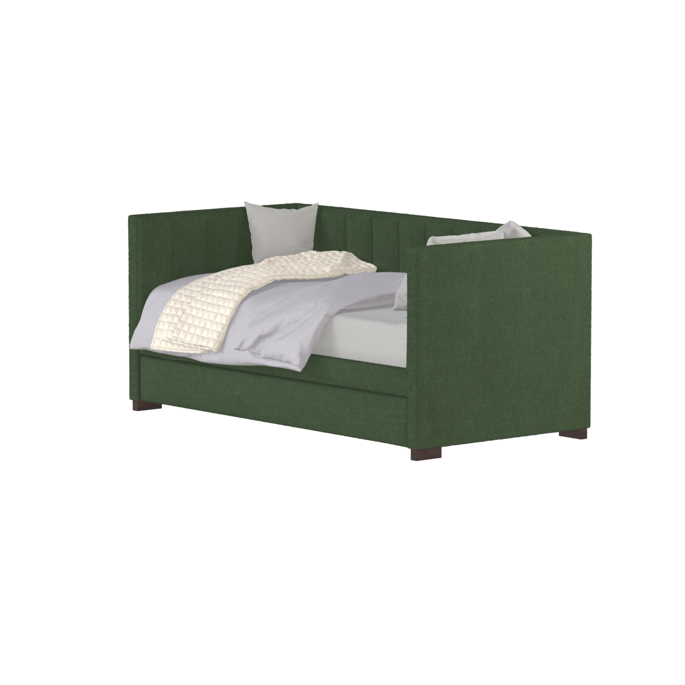 Capella Daybed with Sculpted Style and Built-In Versatility