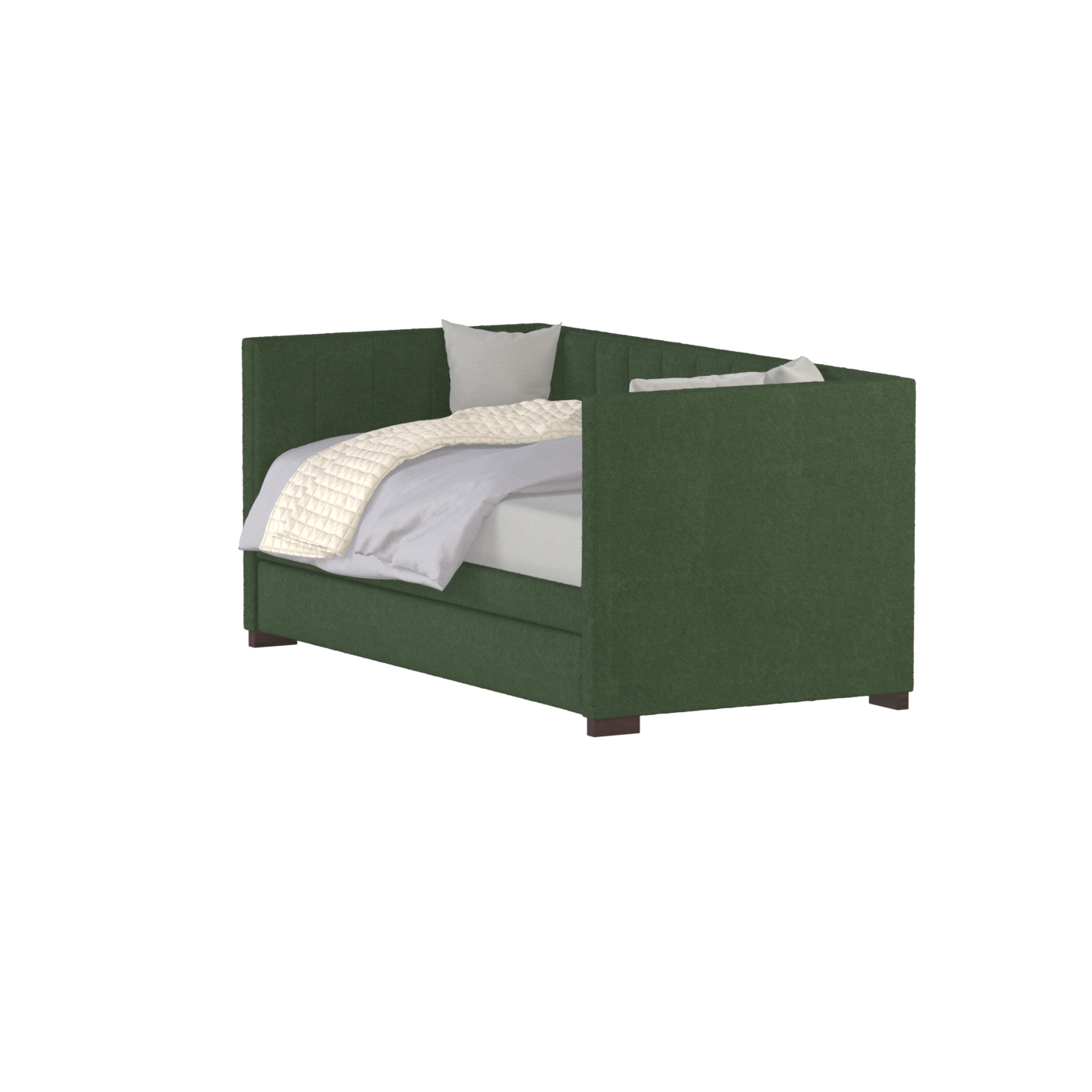 Capella Daybed with Sculpted Style and Built-In Versatility