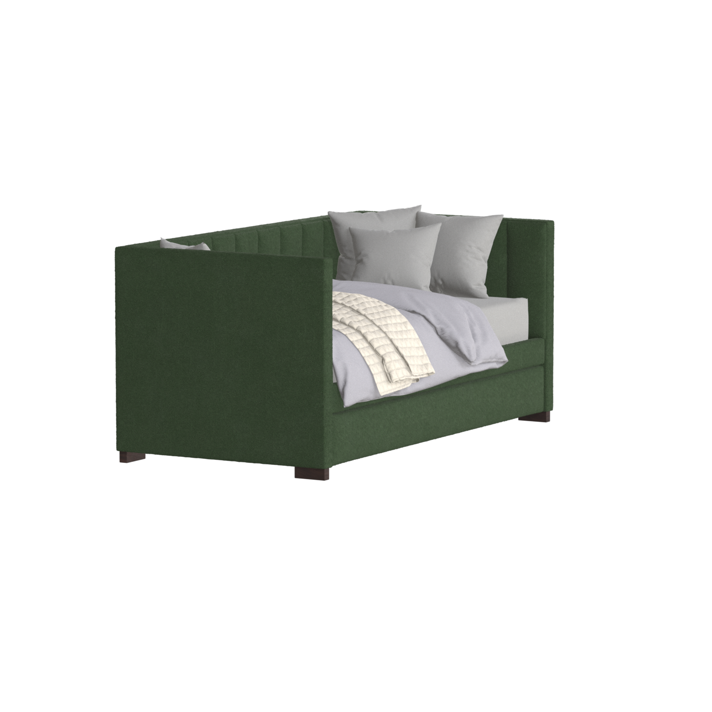 Capella Daybed with Sculpted Style and Built-In Versatility
