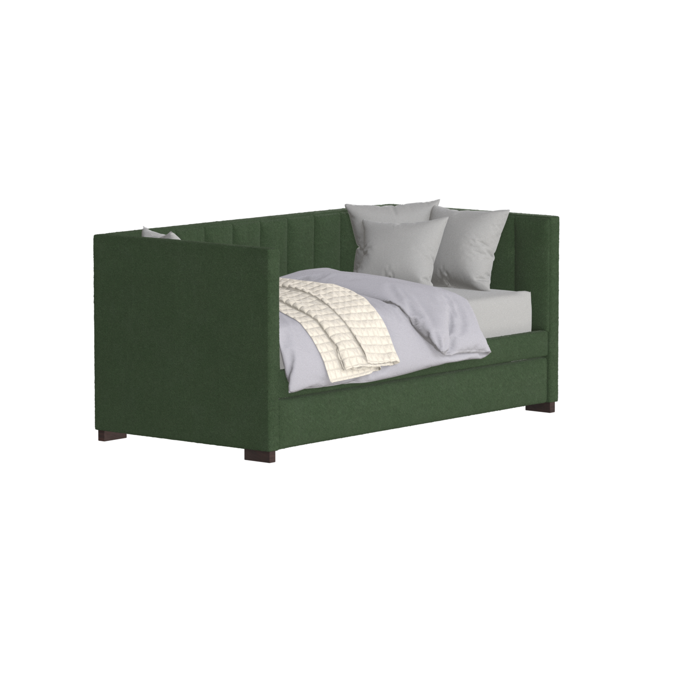 Capella Daybed with Sculpted Style and Built-In Versatility