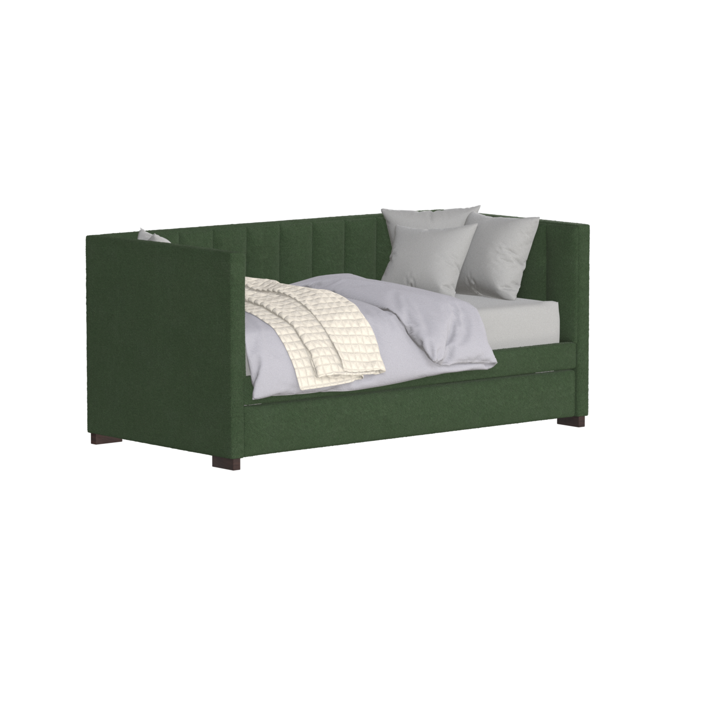 Capella Daybed with Sculpted Style and Built-In Versatility
